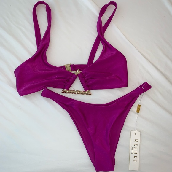 Meshki Other - NWT MESHKI riley swim bikini
